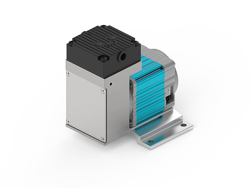 Pumps with BLDC motors, such as the KNF N 816 gas pump, allow extensive digital parameterization and thus on-site optimization for individual applications.