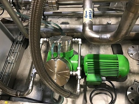 CERN uses a multitude of gas mixtures that are composed of noble gases such as argon, xenon, helium, and other gases such as tetrafluoromethane, tetrafluoroethane, sulfur hexafluoride, isobutane, and carbonic dioxide.